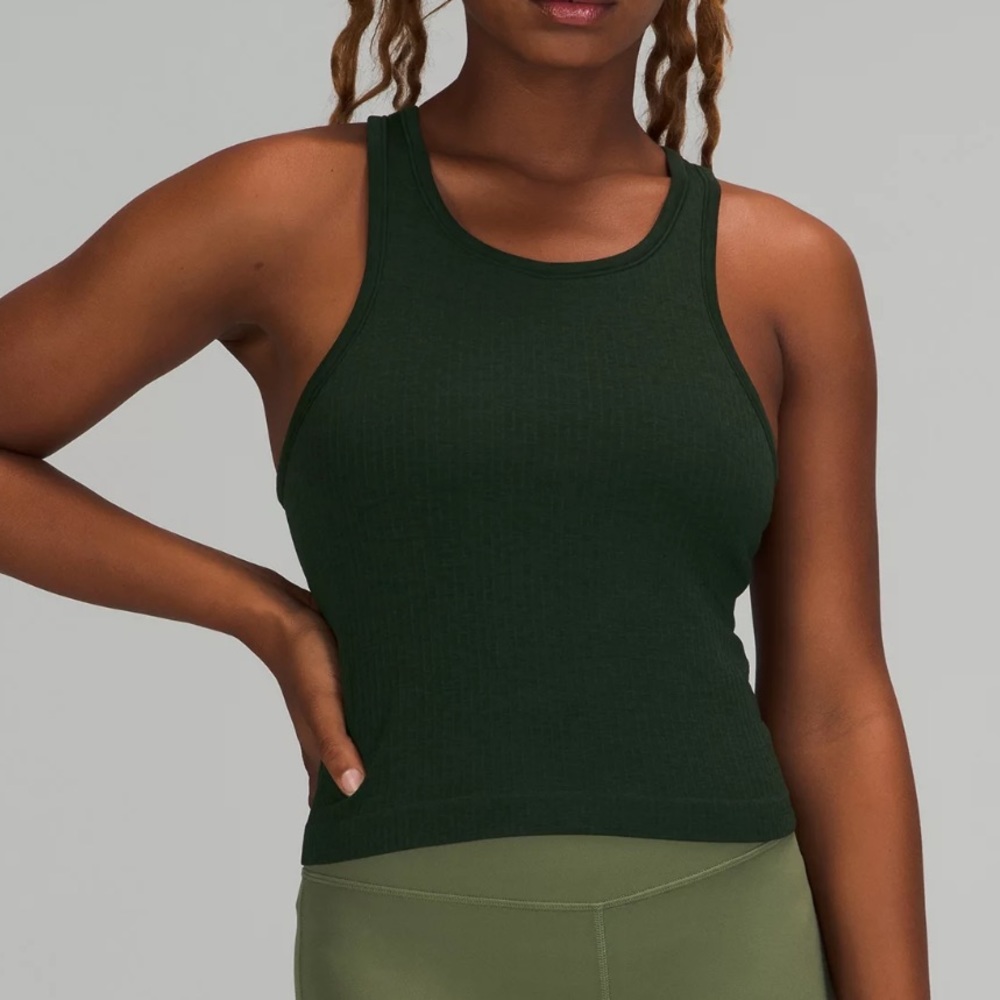 Ebb to Street Cropped Racerback Tank Top